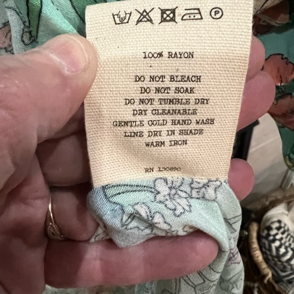 SPELL Sayulita Kimono in Birthstone - Picture 8 of 8